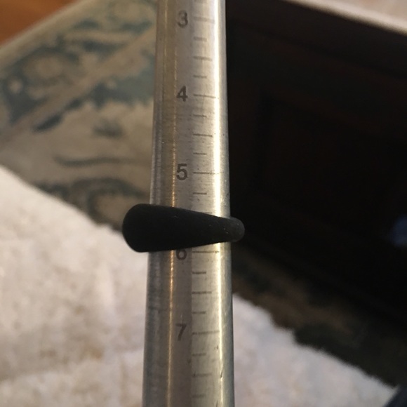 Genuine black lava ring from mount Etna in Sicily - Picture 6 of 8